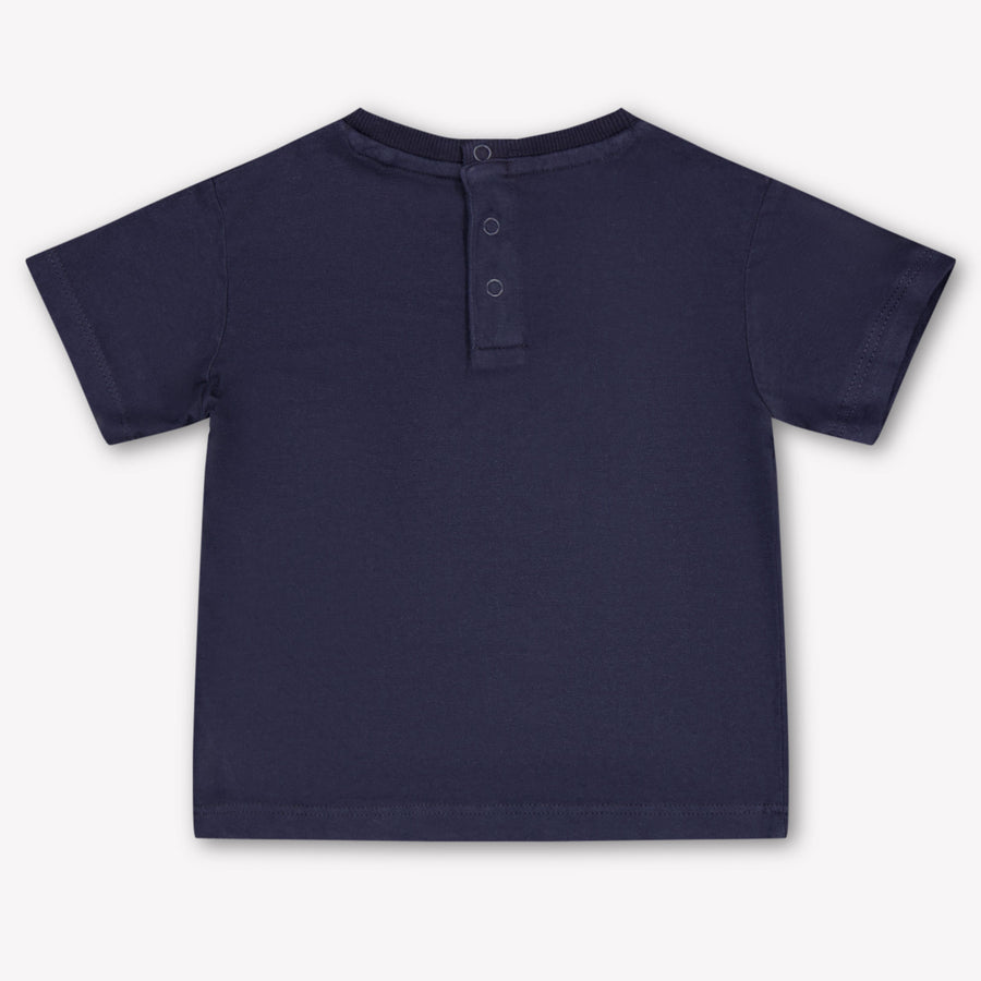 Guess Baby Jongens T-Shirt In Navy