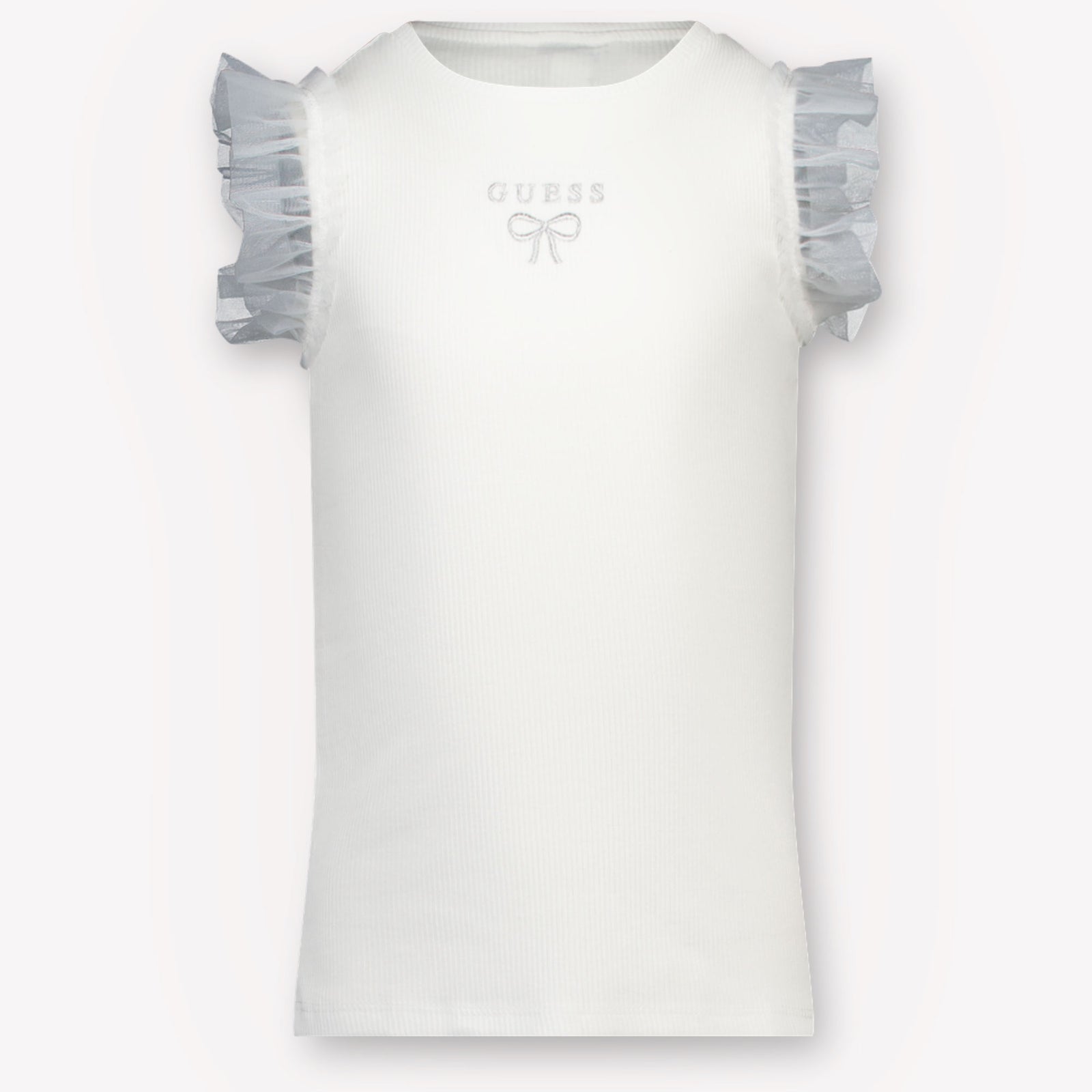 Guess Kinder Meisjes T-Shirt In Wit