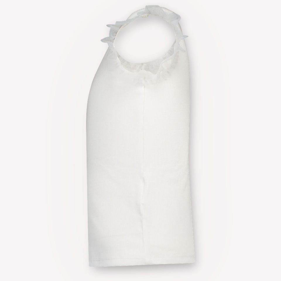 Guess Kinder Meisjes T-Shirt In Wit