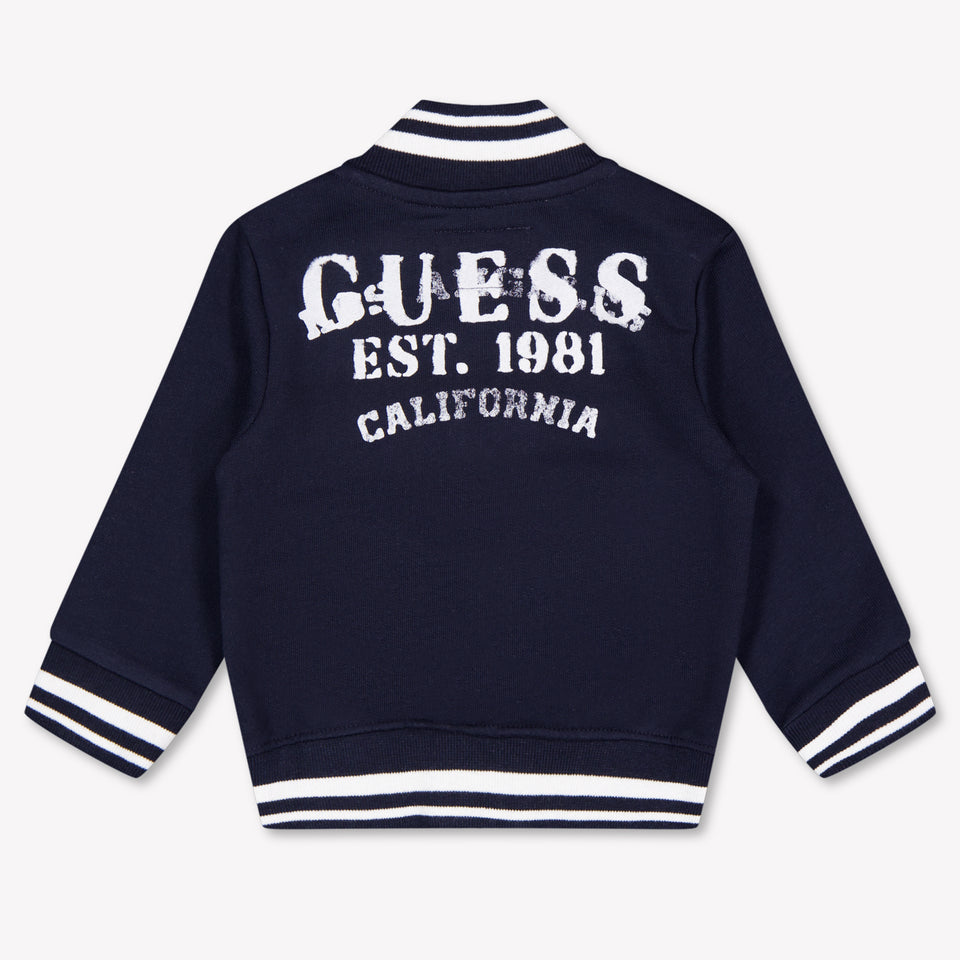Guess Baby Jongens Vest In Navy