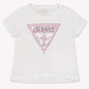 Guess Baby Meisjes T-Shirt In Wit
