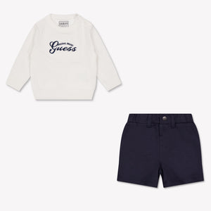 Guess Baby Jongens Trui In Off White