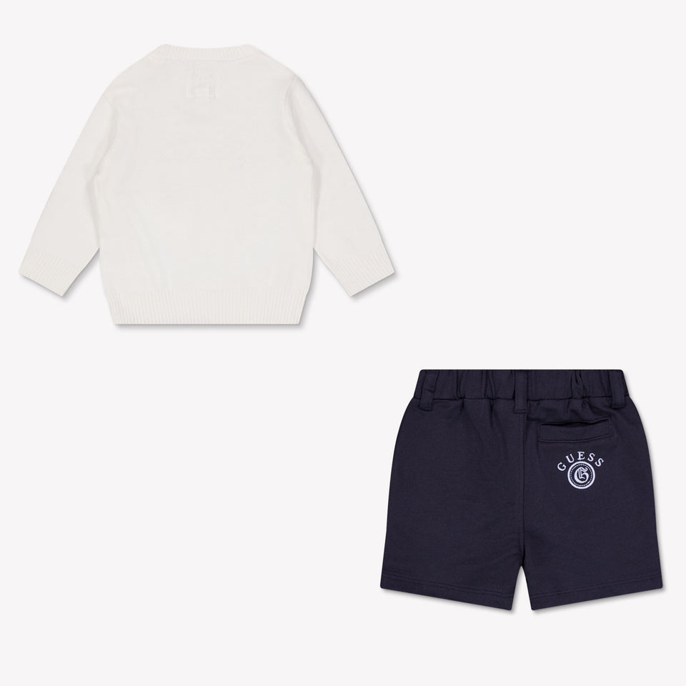 Guess Baby Jongens Trui In Off White