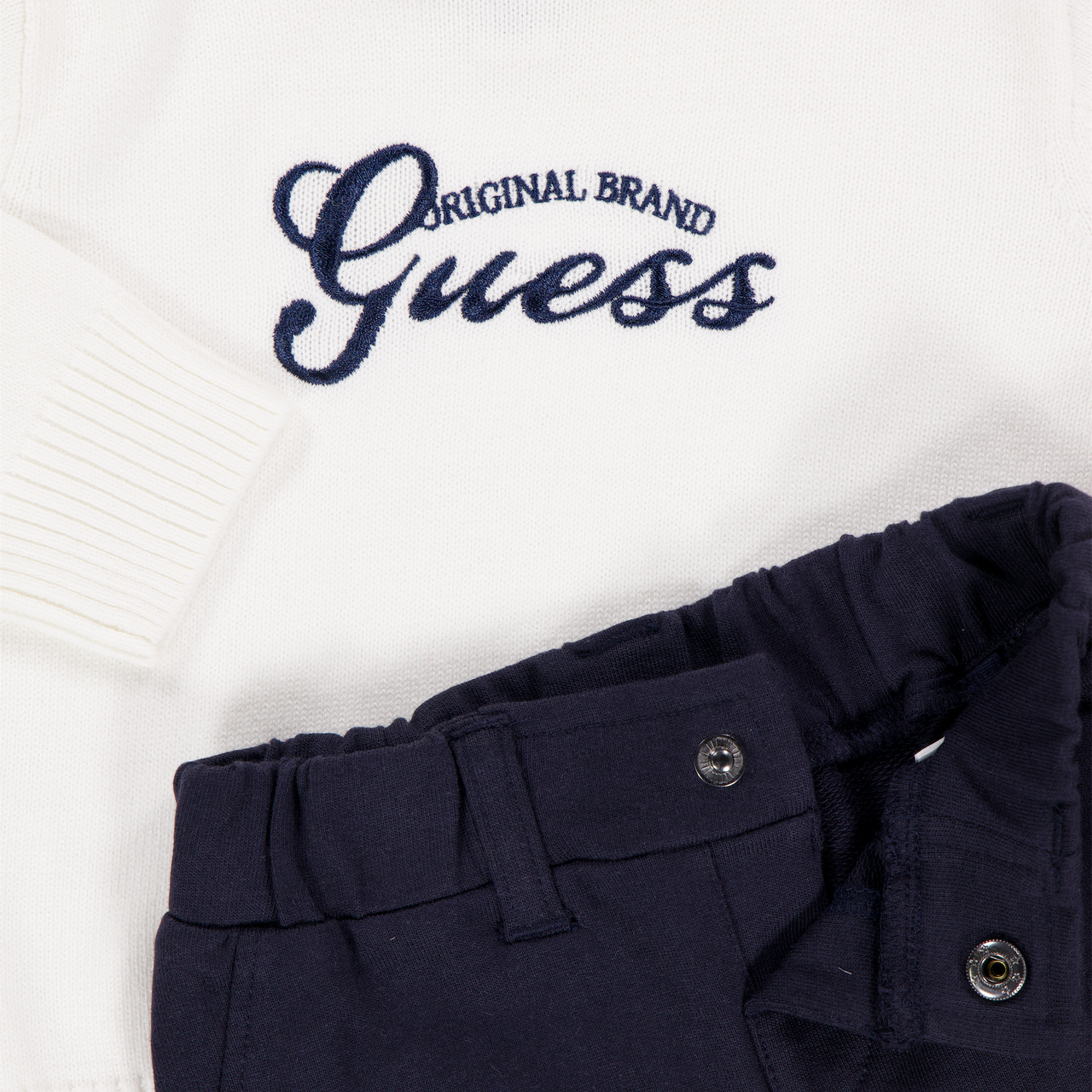 Guess Baby Jongens Trui In Off White