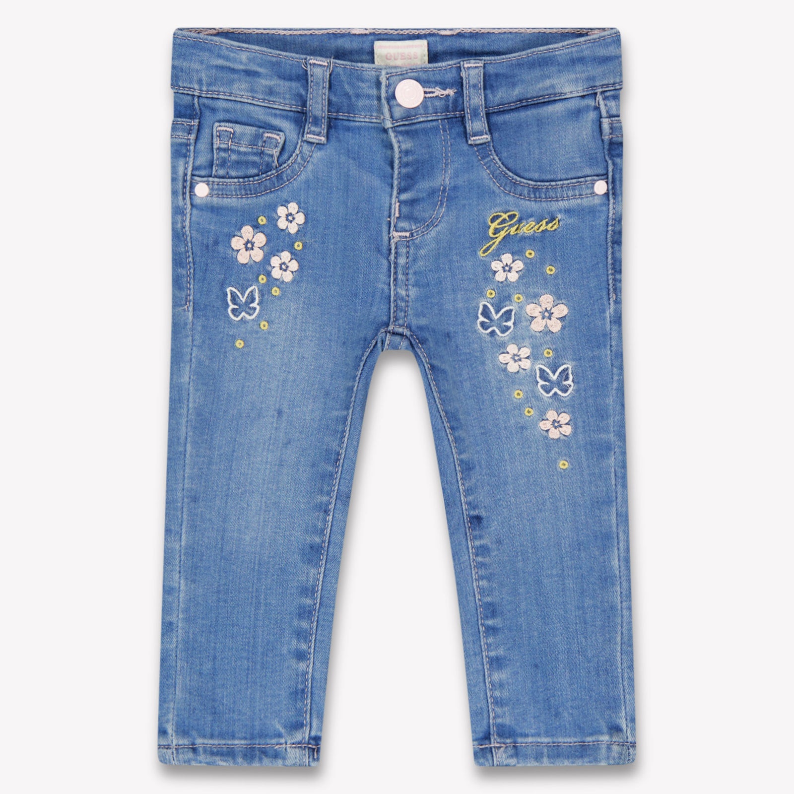 Guess Baby Meisjes Jeans In Blauw