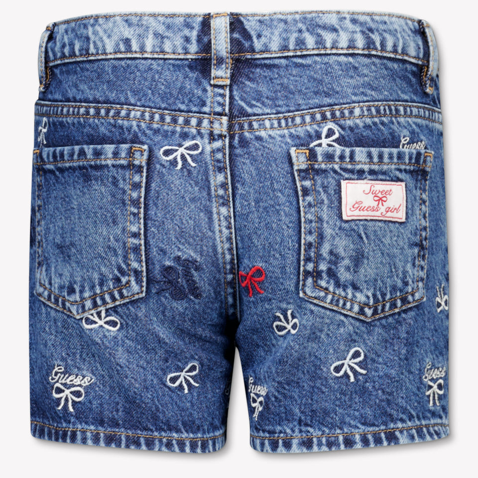 Guess Kinder Meisjes Shorts In Blauw