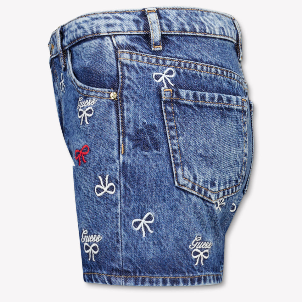 Guess Kinder Meisjes Shorts In Blauw
