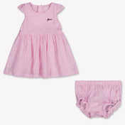 Guess Baby Meisjes Jurk In Roze