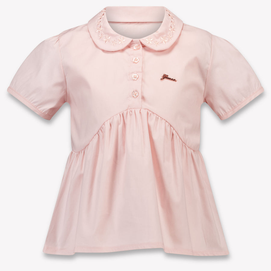 Guess Kinder Meisjes Blouse In Licht Roze