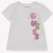 Guess Baby Meisjes T-Shirt In Wit