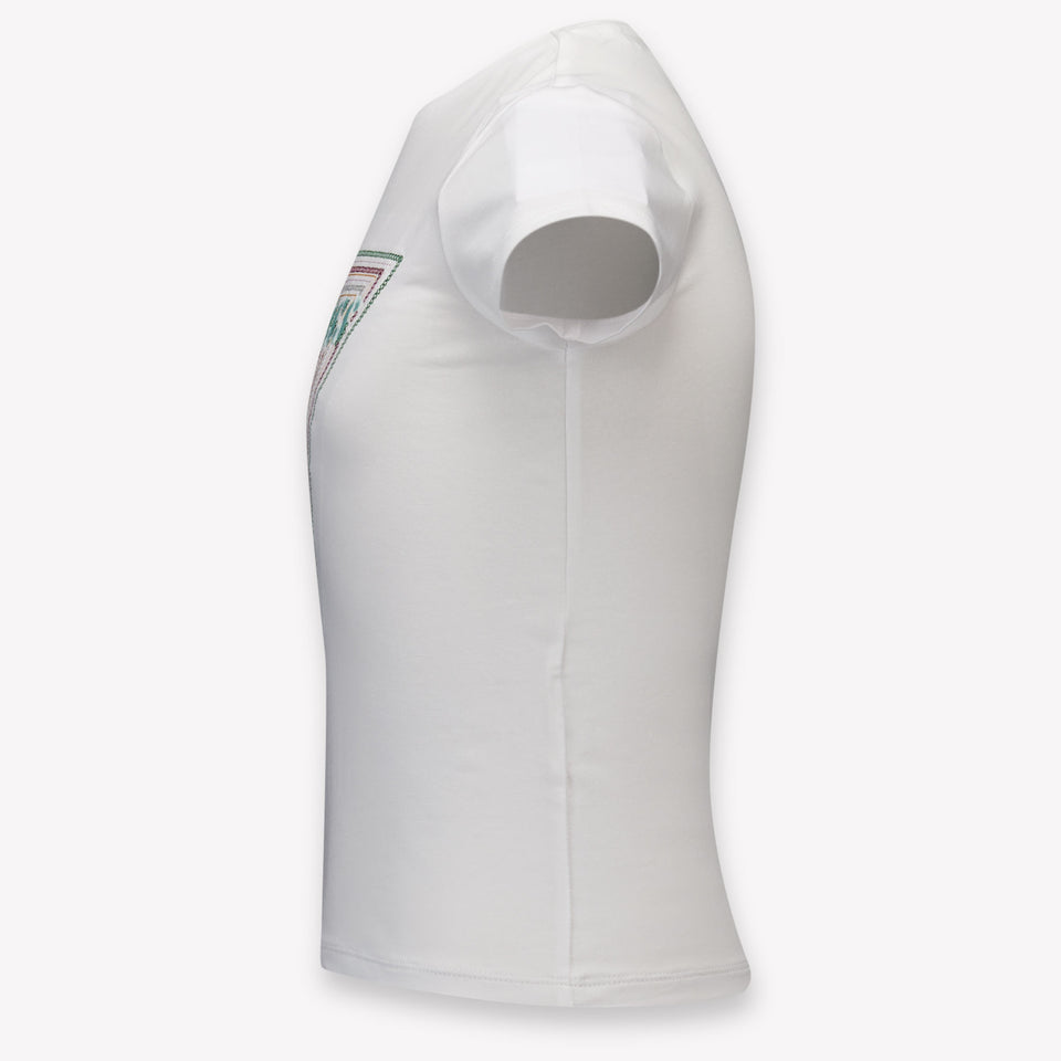 Guess Kinder Meisjes T-Shirt In Wit