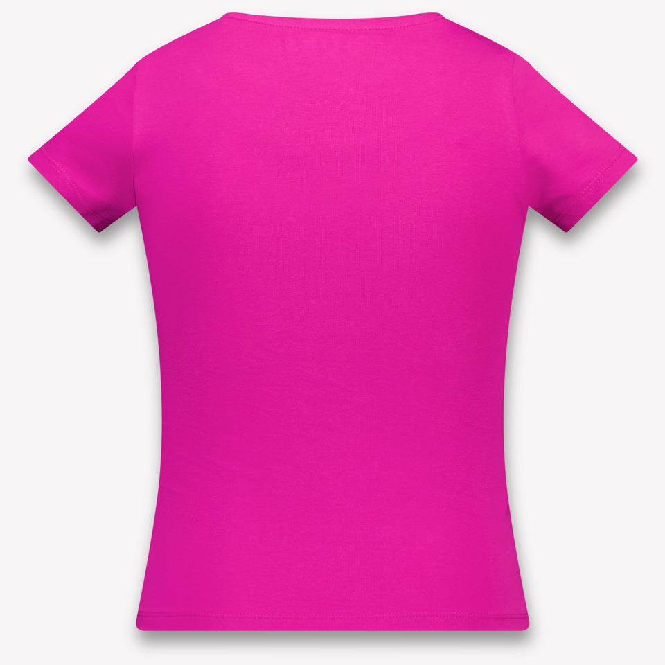 Guess Kinder Meisjes T-Shirt In Fuchsia