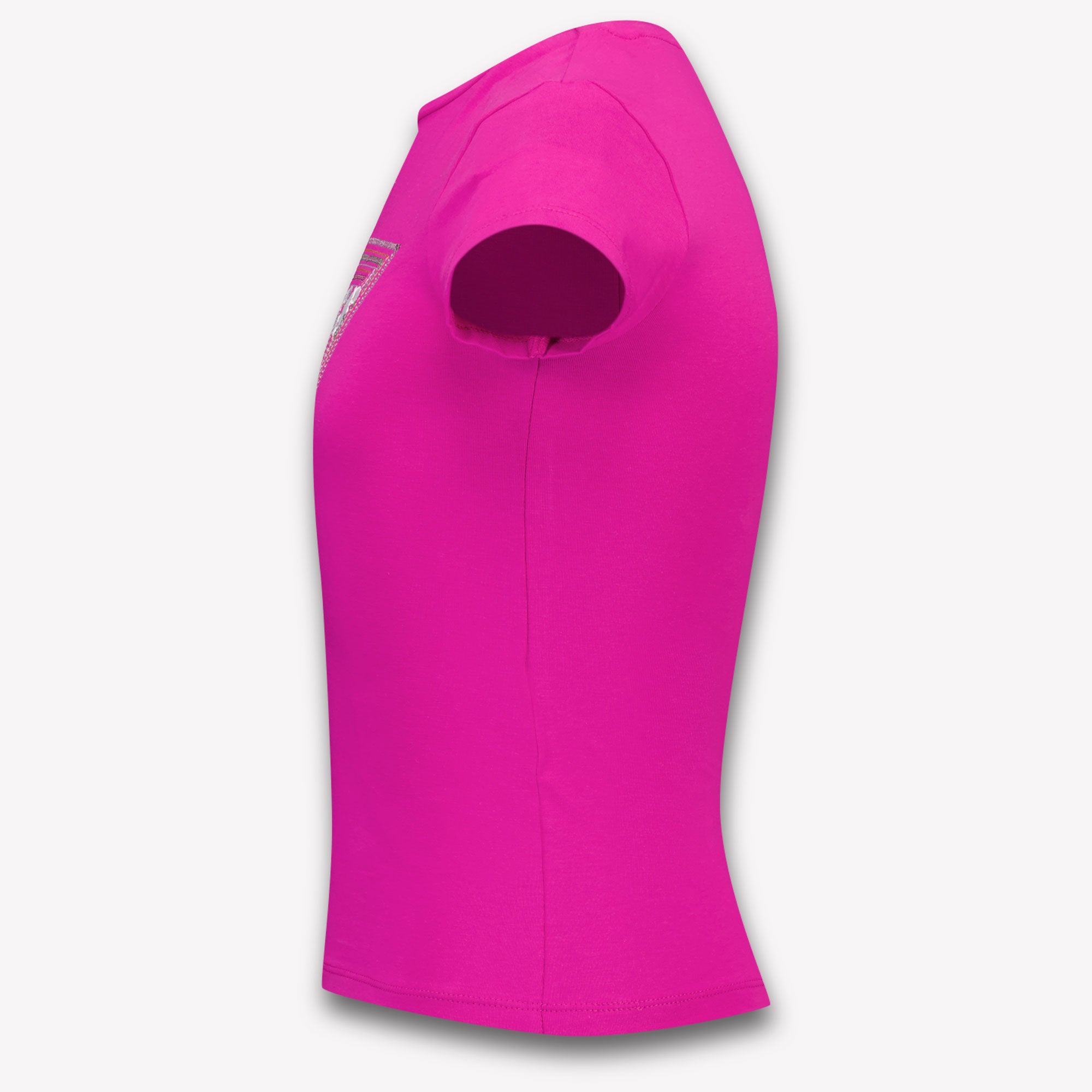 Guess Kinder Meisjes T-Shirt In Fuchsia