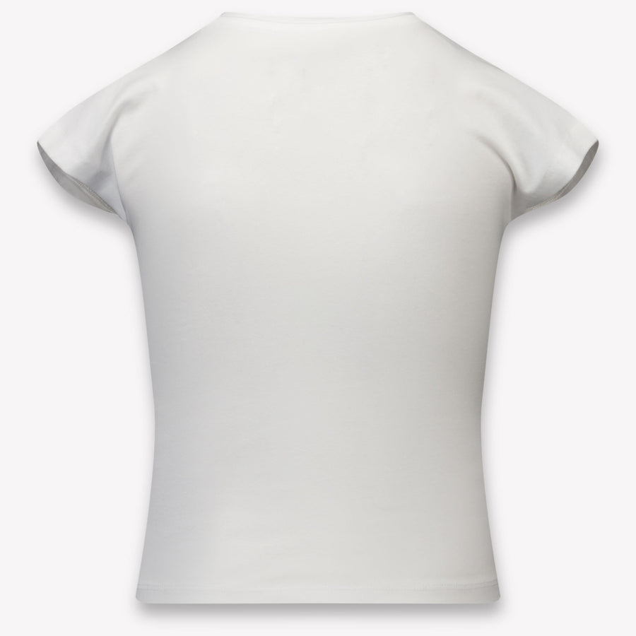 Guess Kinder Meisjes T-Shirt In Wit