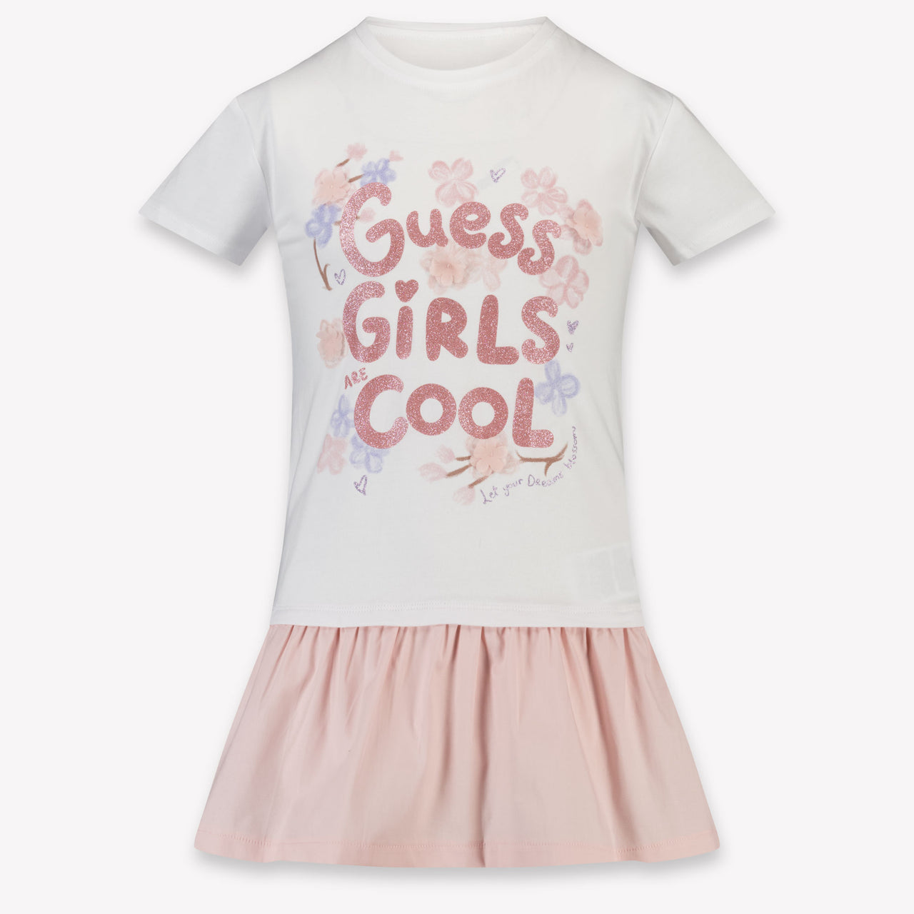 Guess Kinder Meisjes Jurk In Wit