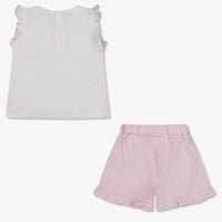 Guess Baby Meisjes Setje In Wit