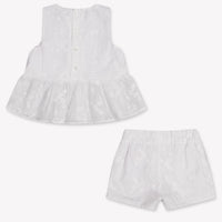 Guess Baby Meisjes Setje In Wit