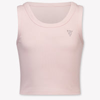 Guess Kinder Meisjes T-Shirt In Licht Roze