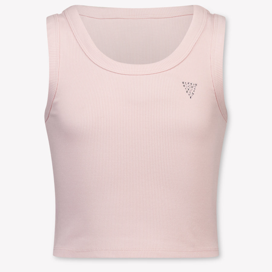 Guess Kinder Meisjes T-Shirt In Licht Roze