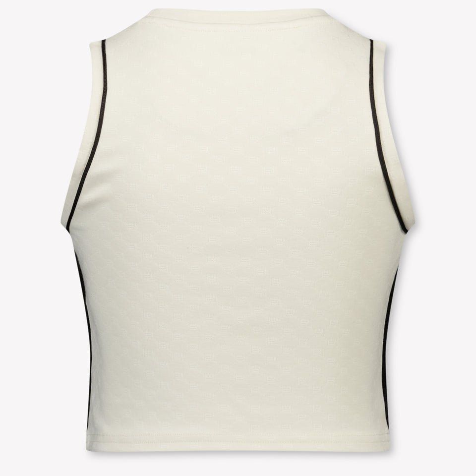 Guess Kinder Meisjes T-Shirt In Off White