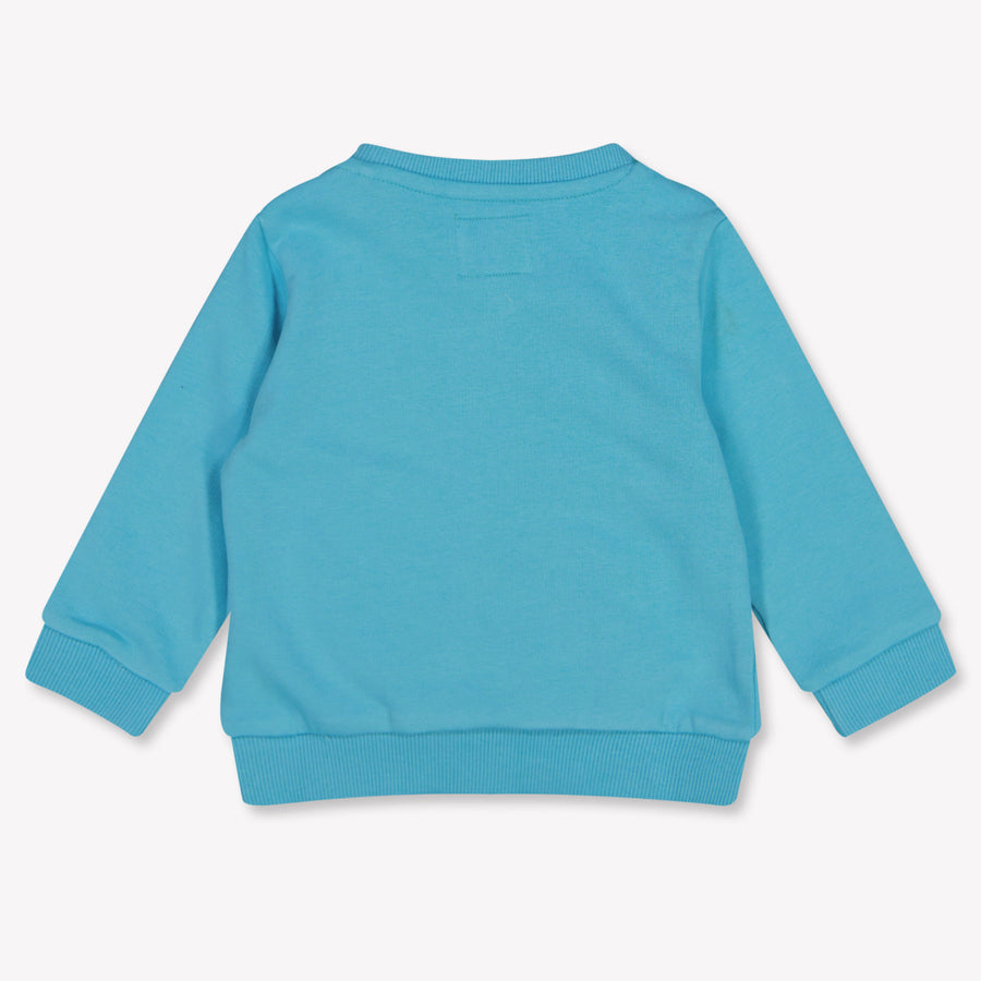 Guess Baby Jongens Trui In Turquoise