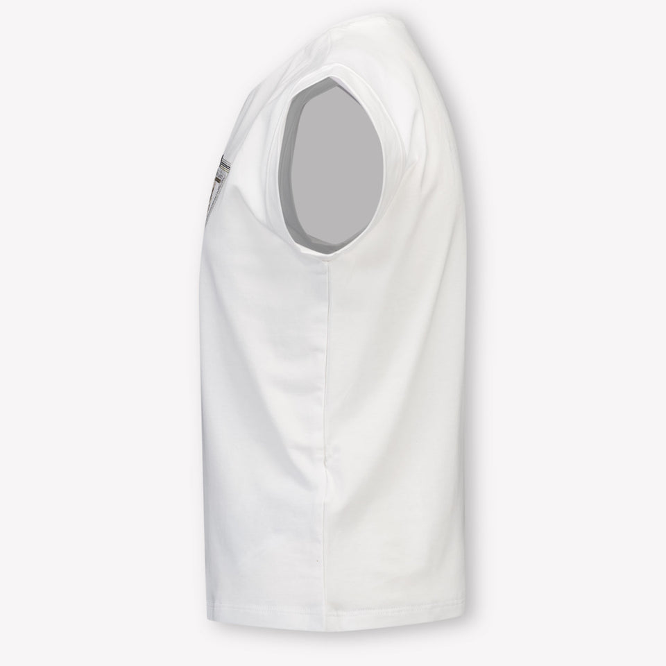 Guess Kinder Meisjes T-Shirt In Wit
