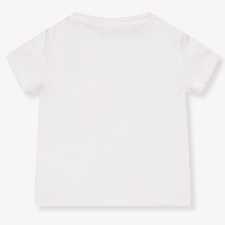 Guess Baby Meisjes T-Shirt In Wit