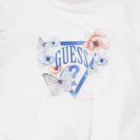 Guess Baby Meisjes T-Shirt In Wit