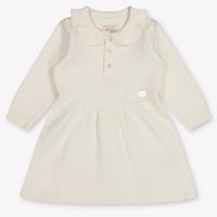 Guess Baby Meisjes Jurk In Off White