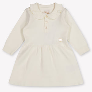 Guess Baby Meisjes Jurk In Off White