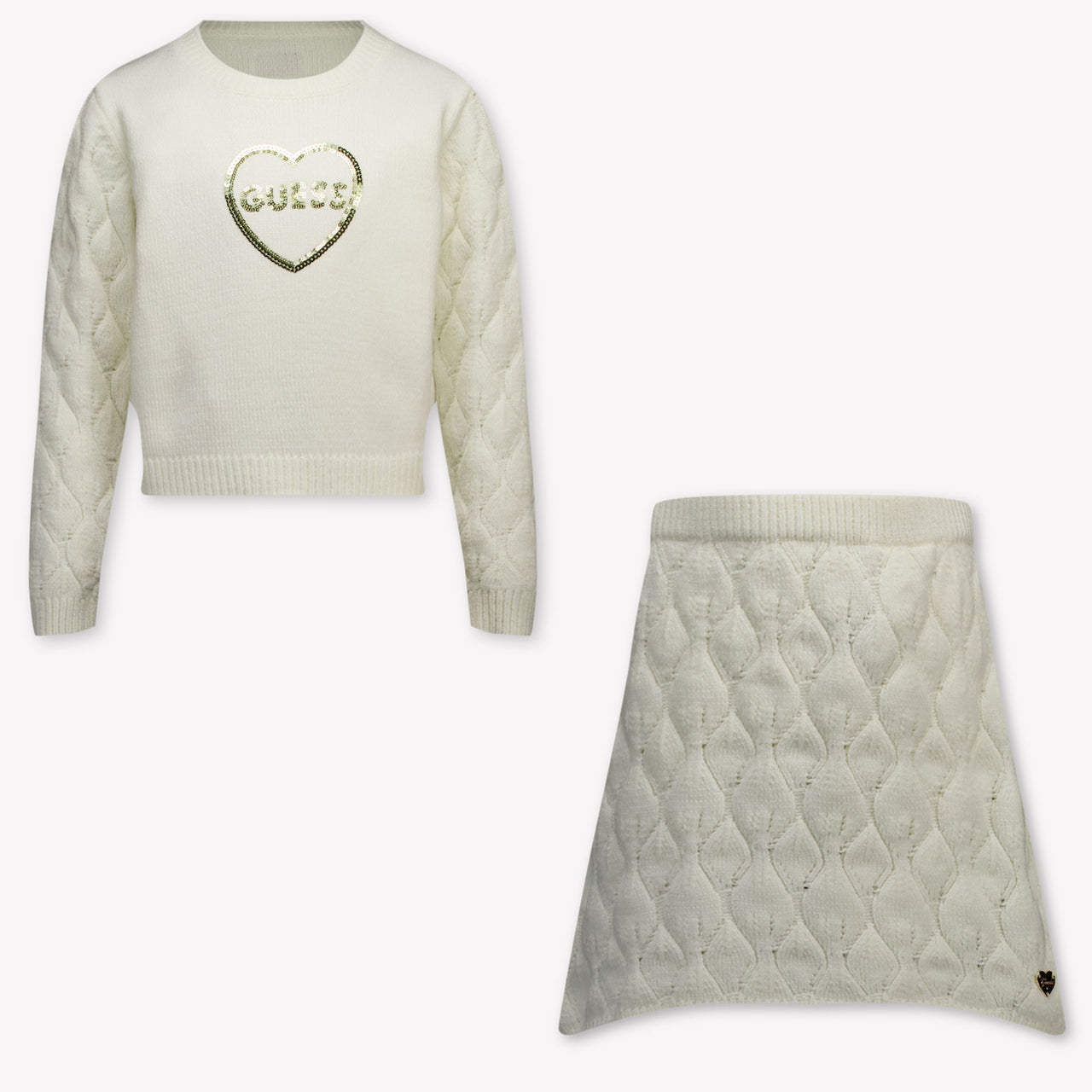 Guess Kinder Meisjes Setje In Off White