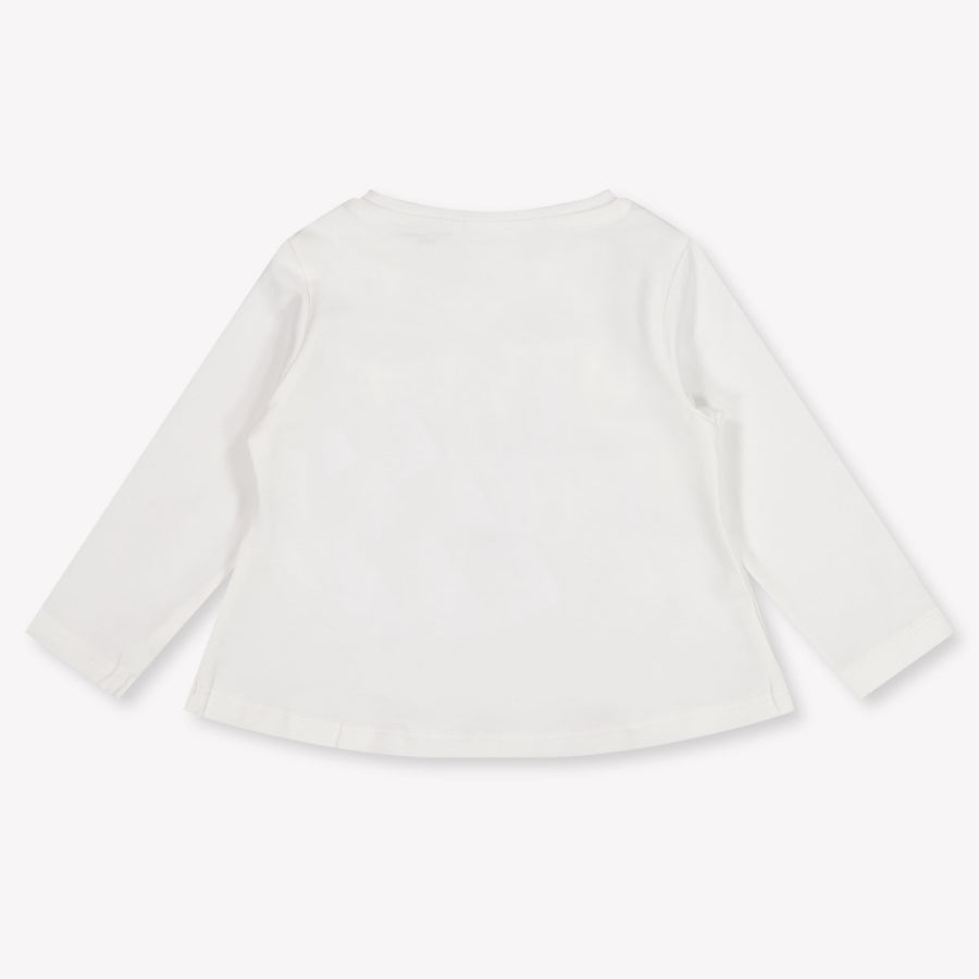 Guess Baby Meisjes T-Shirt In Wit