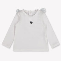 Guess Baby Meisjes T-Shirt In Wit