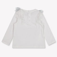 Guess Baby Meisjes T-Shirt In Wit