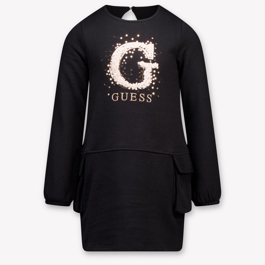 Guess Kinder Meisjes Jurk In Zwart