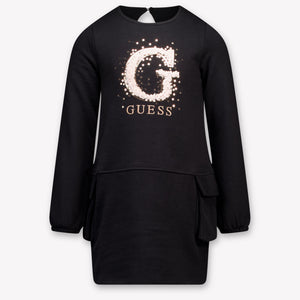 Guess Kinder Meisjes Jurk In Zwart