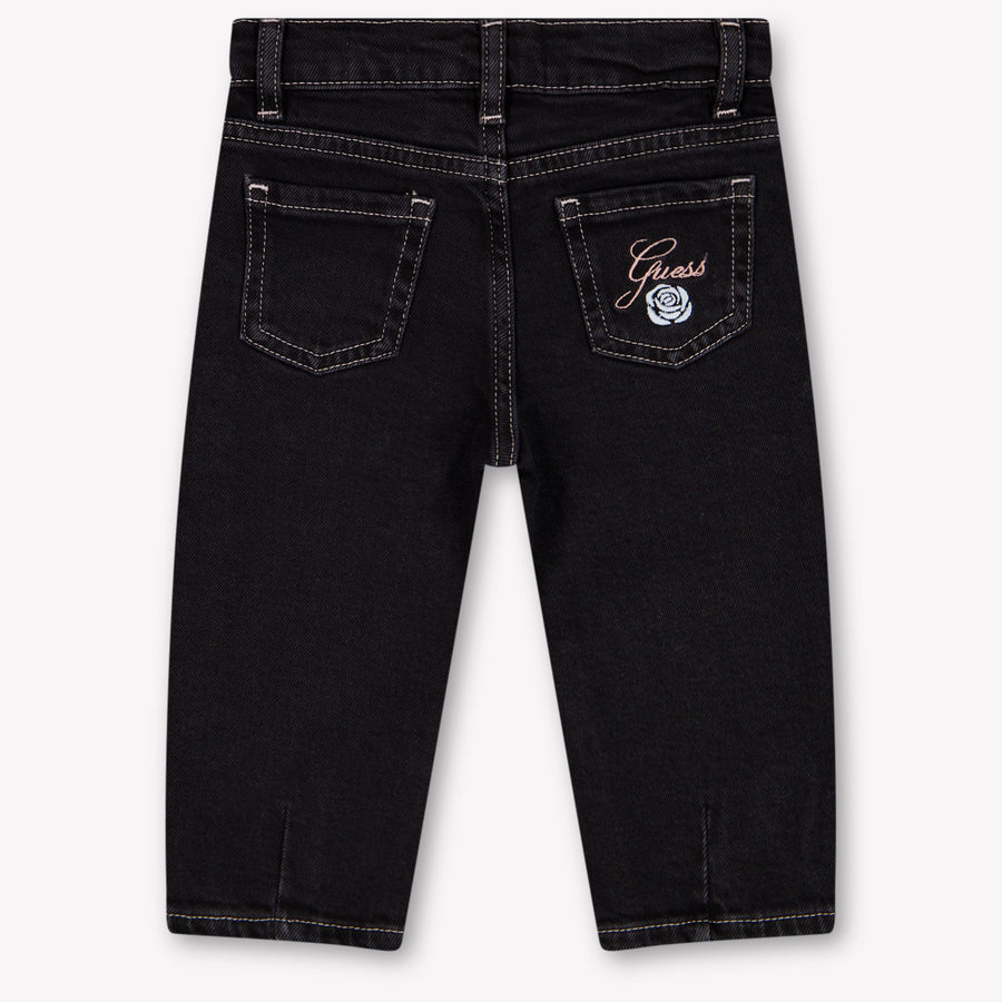 Guess Baby Meisjes Jeans In Zwart