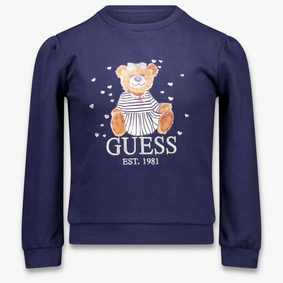 Guess Kinder Meisjes Trui In Navy