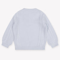 Guess Baby Girls Sweater In Light Blue