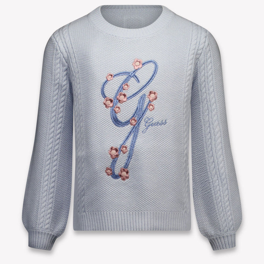 Guess Kinder Meisjes Trui In Licht Blauw