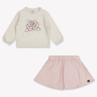 Guess Baby Meisjes Setje In Licht Roze
