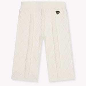 Guess Baby Meisjes Broek In Off White