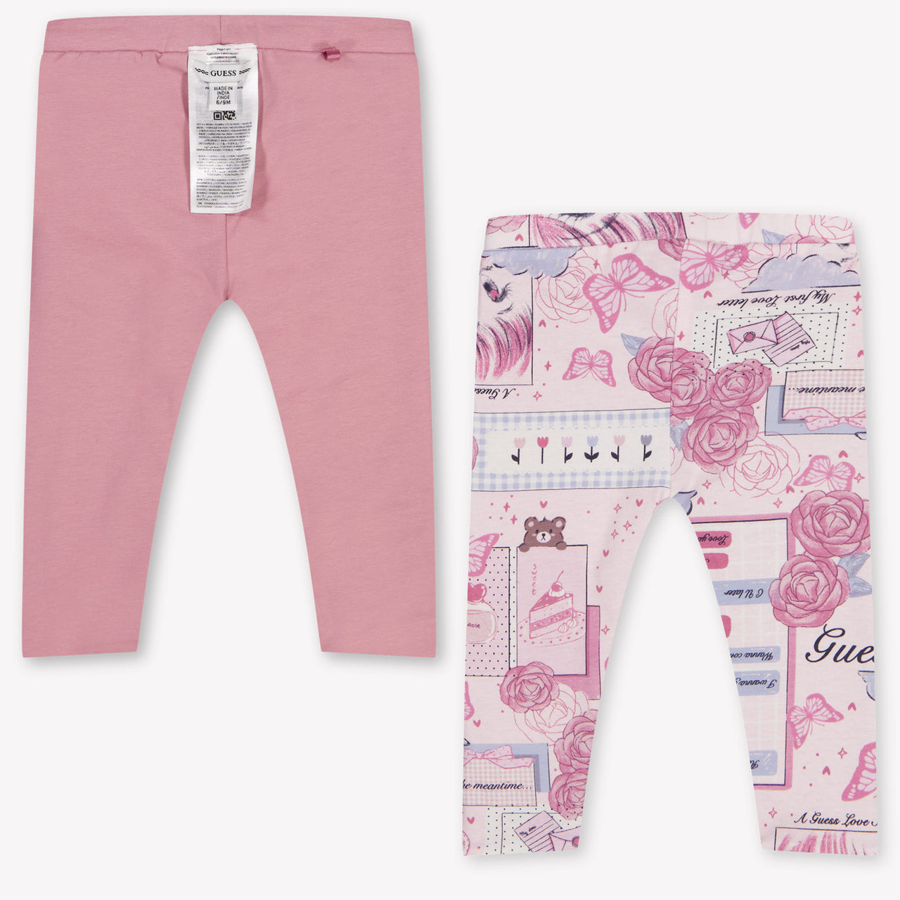 Guess Baby Meisjes Legging In Roze