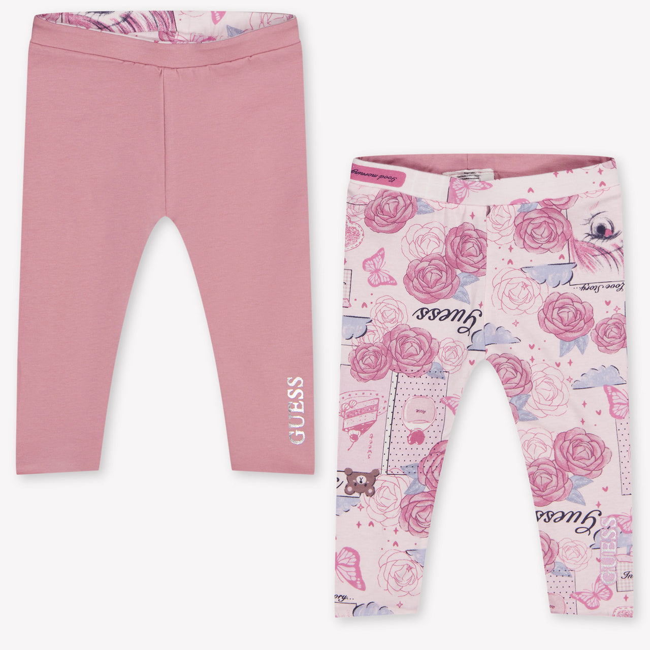 Guess Baby Meisjes Legging In Roze