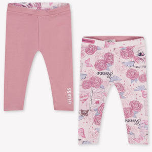 Guess Baby Meisjes Legging In Roze