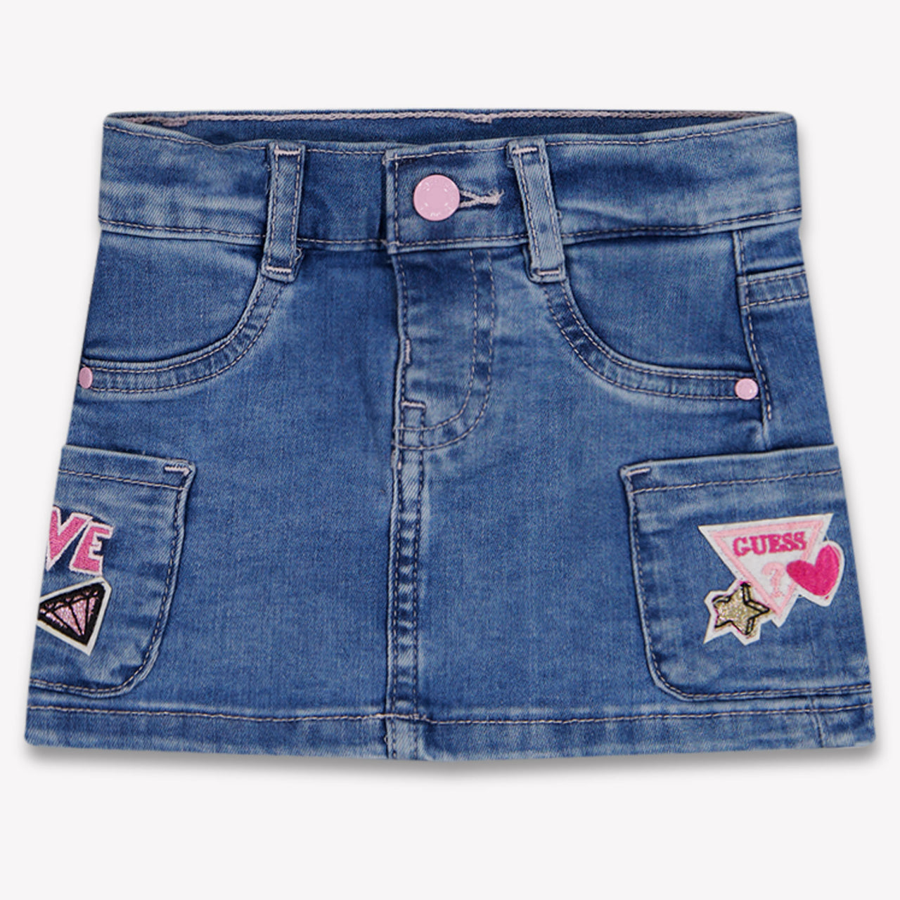 Guess Baby Meisjes Rokje In Jeans