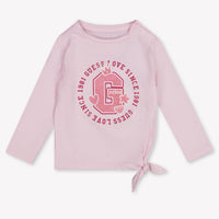 Guess Baby Meisjes T-Shirt In Licht Roze