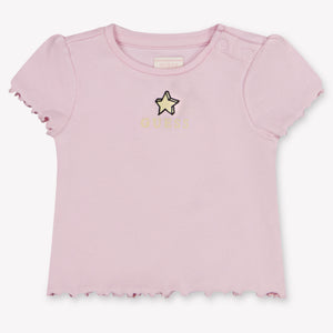 Guess Baby Meisjes T-Shirt In Licht Roze