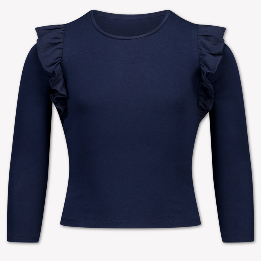 Guess Kinder Meisjes T-Shirt In Navy