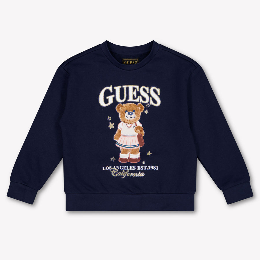 Guess Kinder Meisjes Trui In Navy